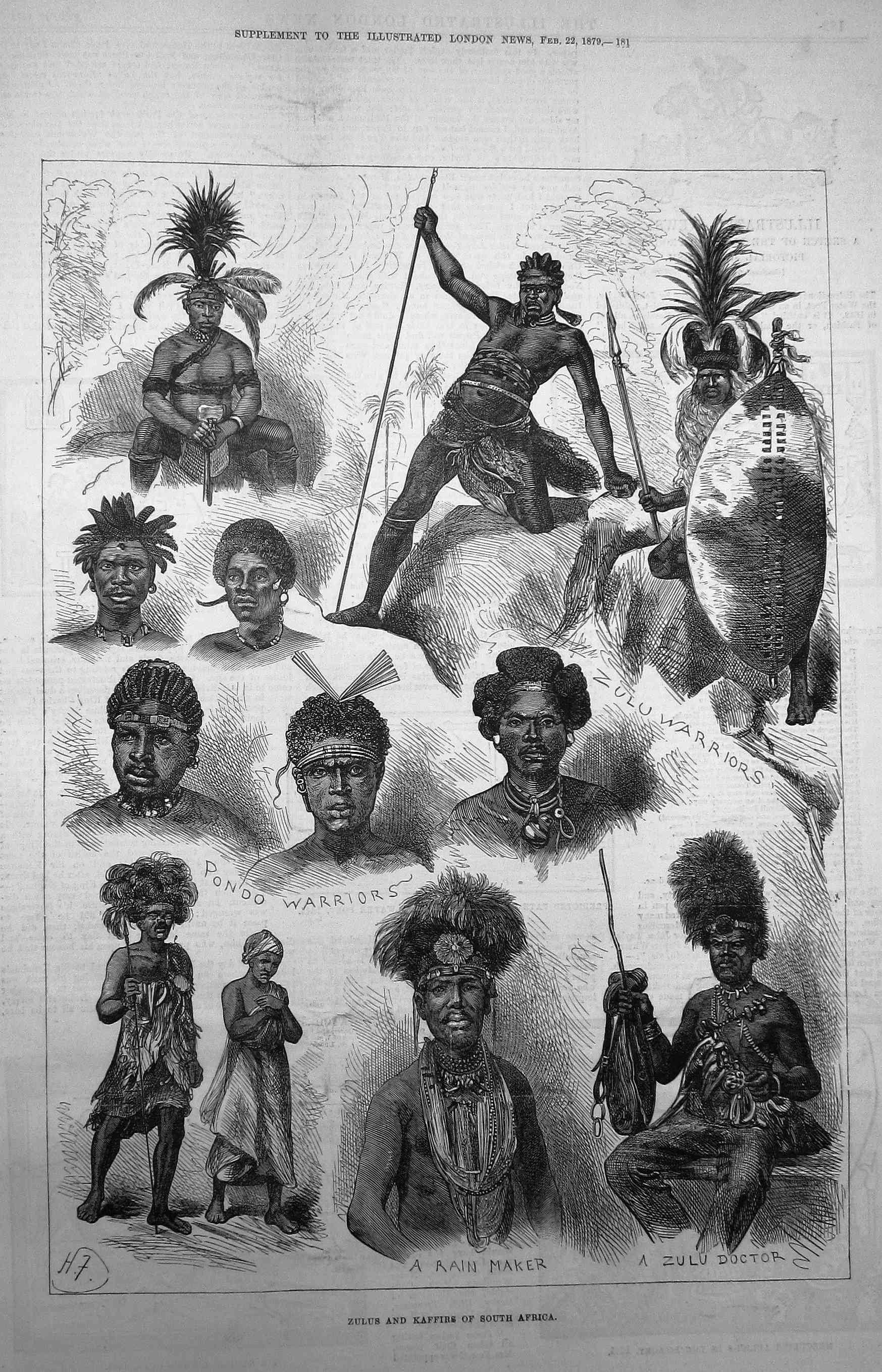 Zulus and Kaffirs